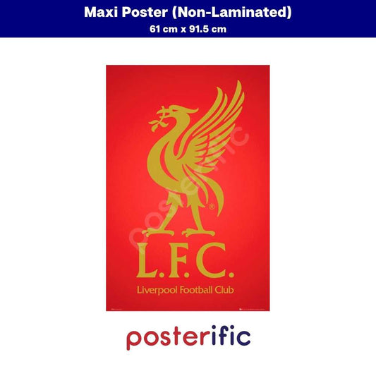 [READY STOCK] Liverpool FC (Club Crest) - Poster (61 cm x 91.5 cm)