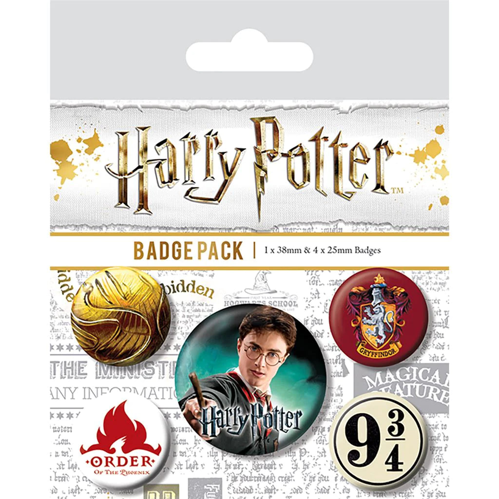 Harry Potter (Gryffindor) - Badge Pack