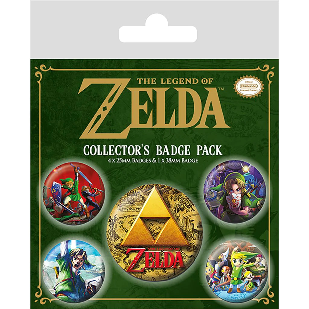 The Legend Of Zelda (Classics) - Badge Pack