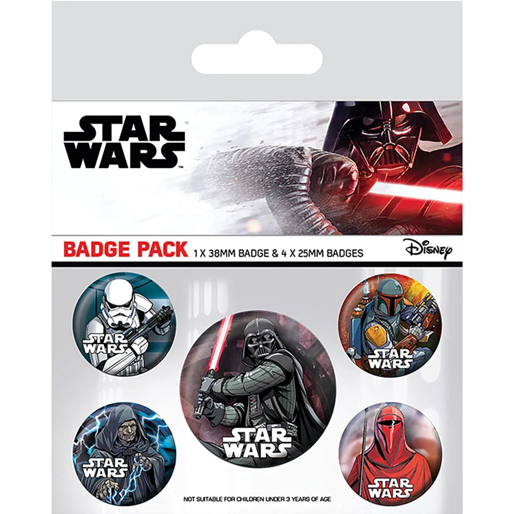 Star Wars (Dark Side) - Badge Pack