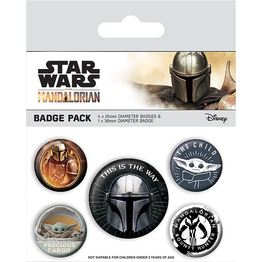 Star Wars The Mandalorian (This Is The Way) - Badge Pack