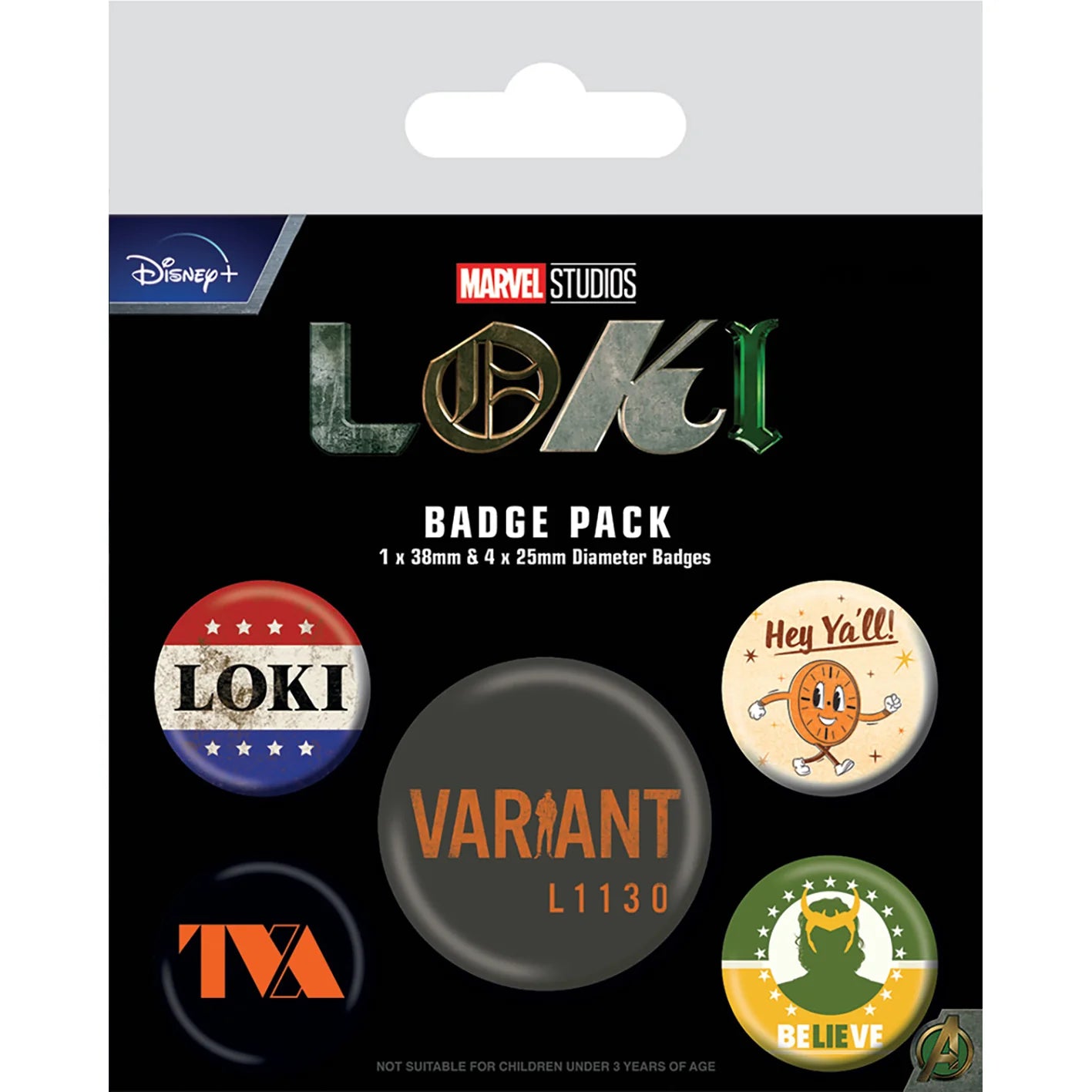 Loki (TVA) - Badge Pack