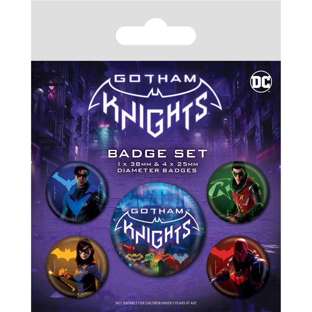 DC Comics (Gotham Knights) - Badge Pack
