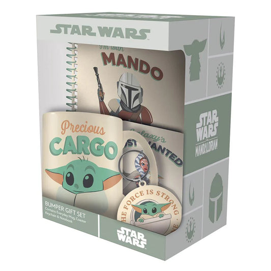 Star Wars: The Mandalorian (Precious Cargo) - Gift Set (Mug, Coaster, Keychain & Notebook)