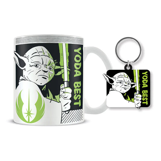 Star Wars (Yoda Best)  - Gift Set (Mug & Keychain)