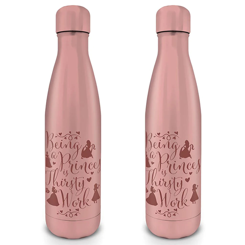 Disney Princess (Thirsty Work) - Metal Drinks Bottle (540ml)