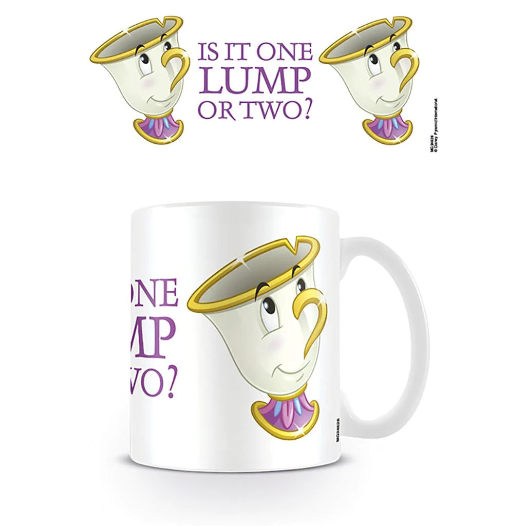 Beauty And The Beast (Chip One Lump Or Two?) - White Mug (315ml)