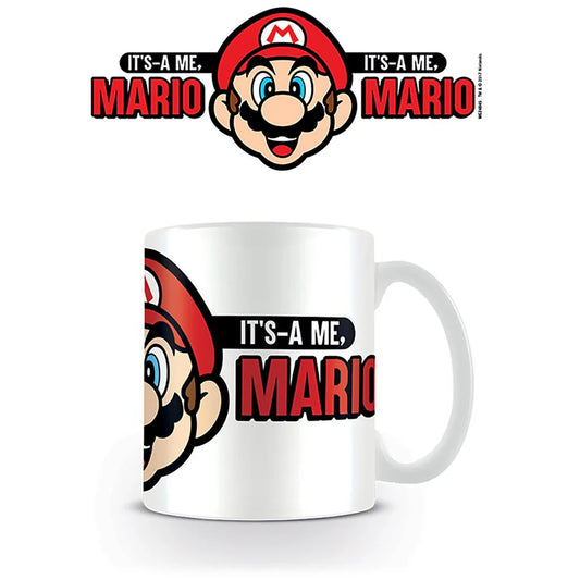 Super Mario (It's Me Mario) - White Mug (315ml)