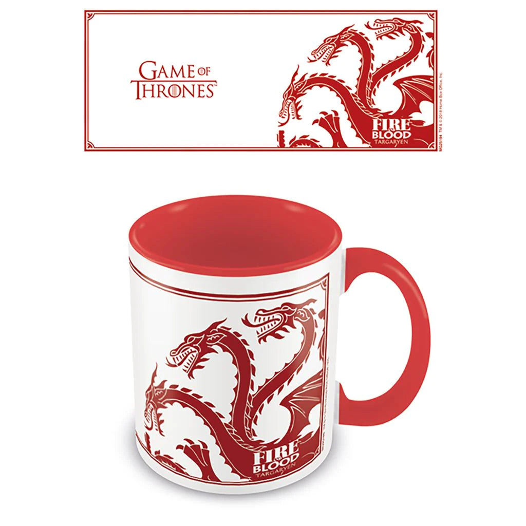 Game Of Thrones (Targaryen) - Coloured Inner Mug (315ml)