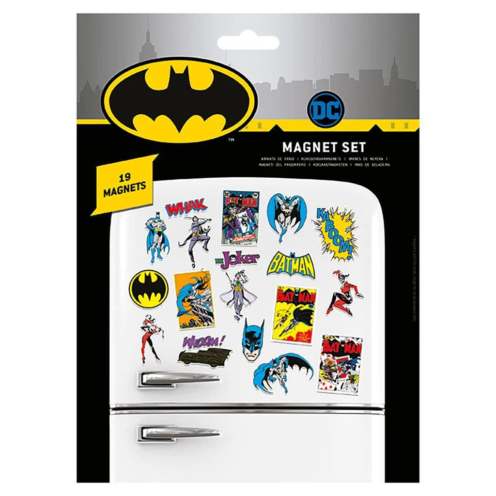 DC Comics (Batman Retro) - Magnet Set