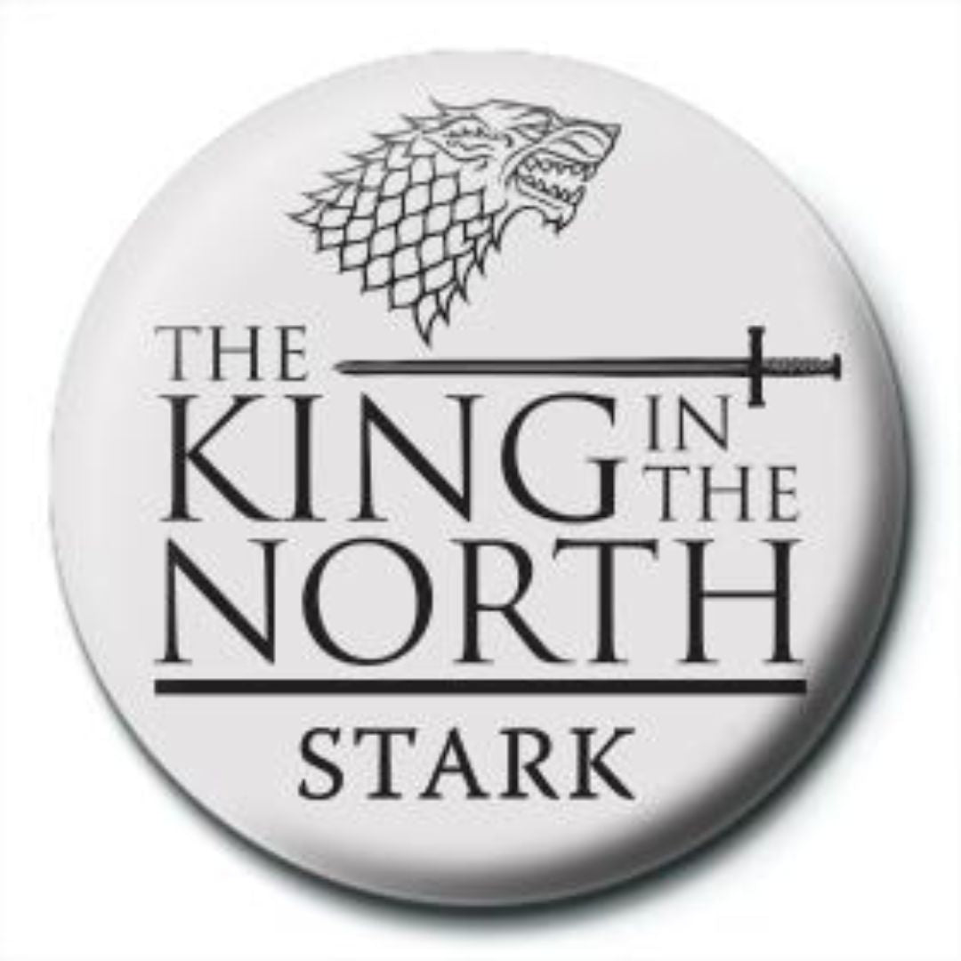 Game Of Thrones (King In The North) - Badge