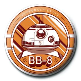 Star Wars The Force Awakens (BB-8) - Badge