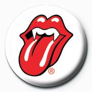 The Rolling Stones (Lips-Fangs) - Badge
