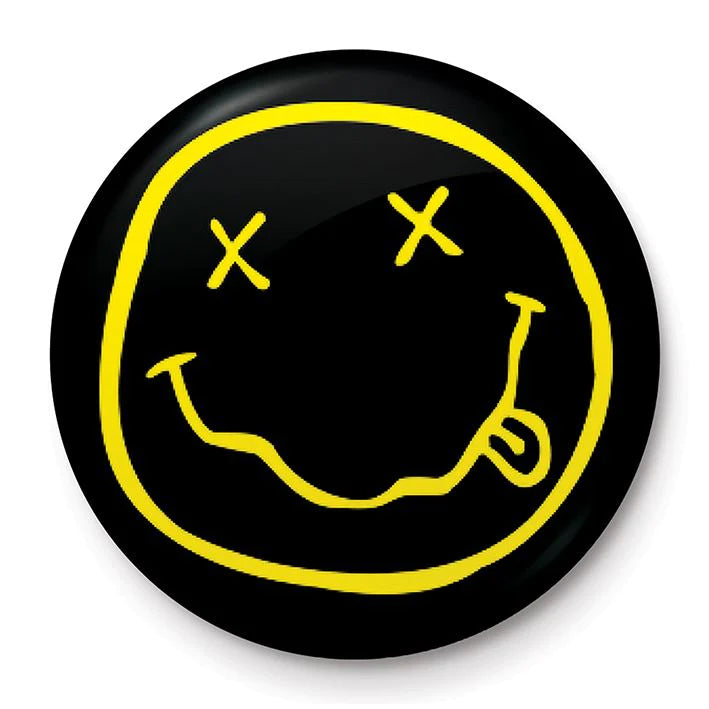 Nirvana (Smiley) - Badge