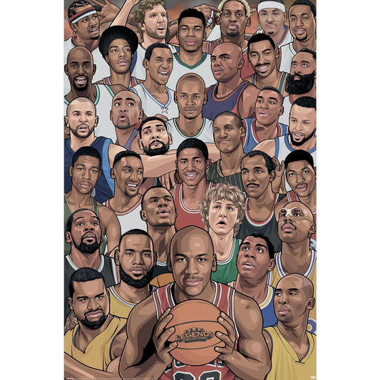 Legends (Basketball's Greatest) - Poster (61 cm x 91.5 cm)