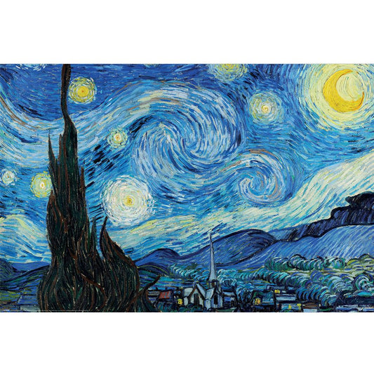 Vincent Van Gogh (Starry Night) - Poster (61 cm x 91.5 cm)