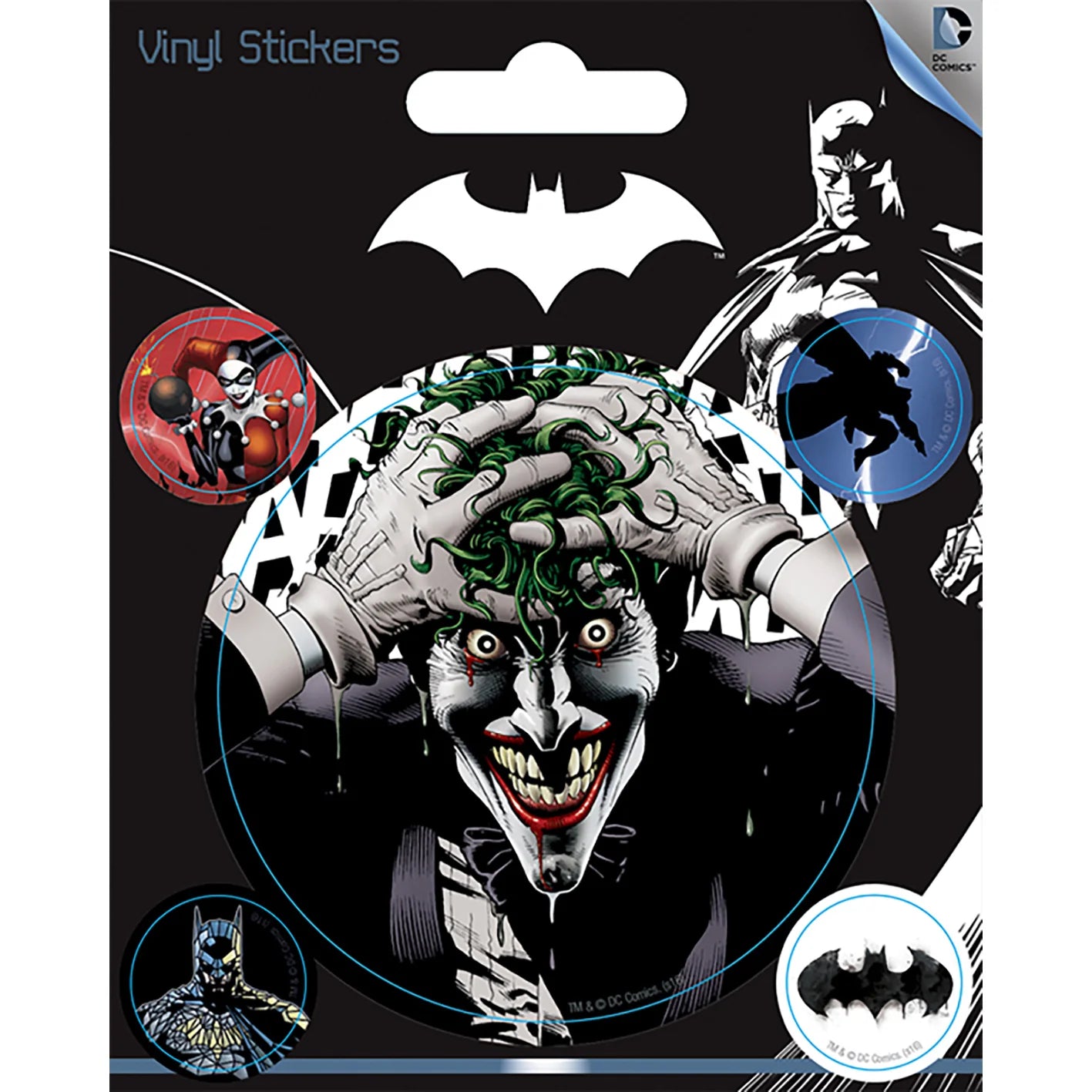 DC Comics (Batman) - Vinyl Sticker Set