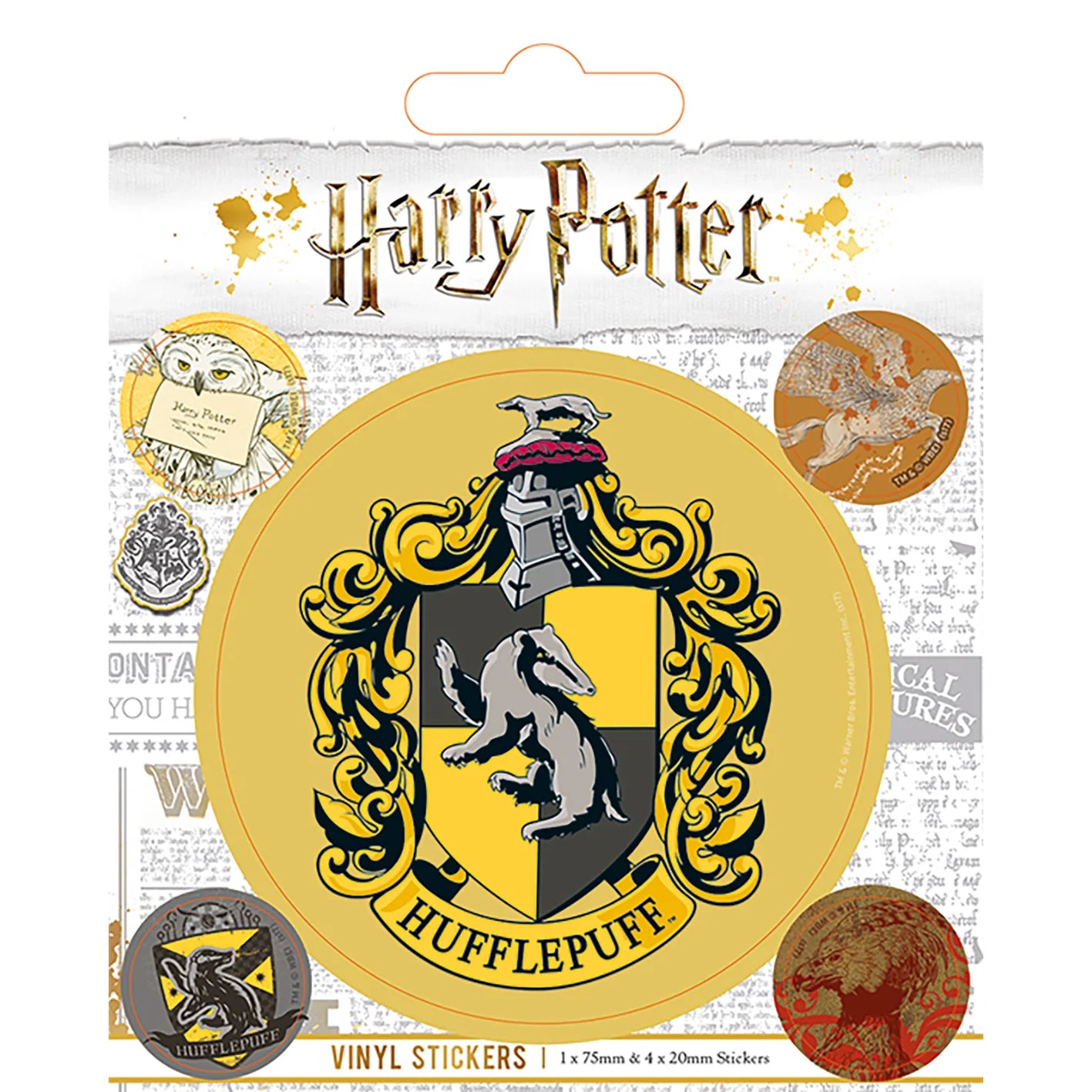 Harry Potter (Hufflepuff) - Vinyl Sticker Set