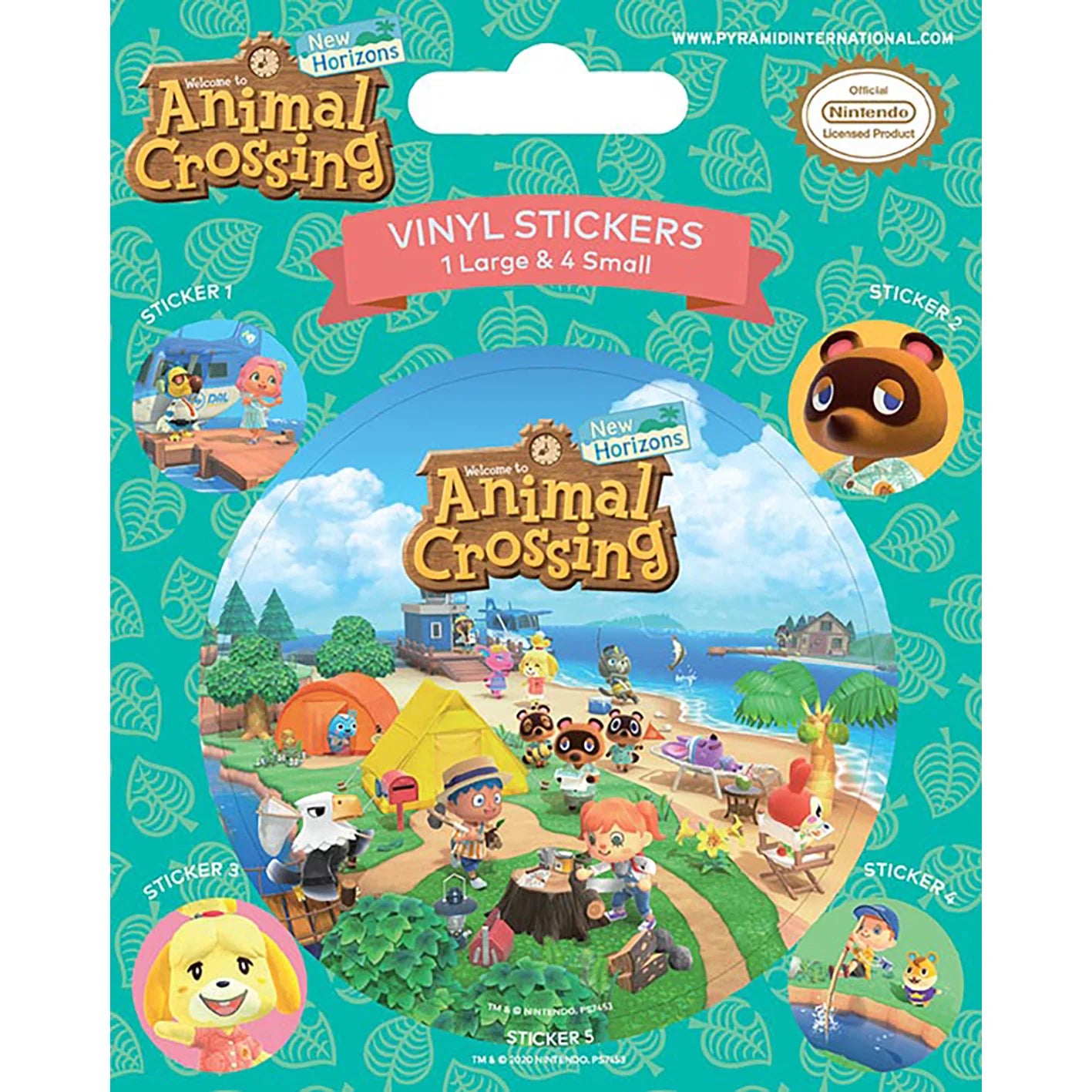 Animal Crossing (Island Antics) - Vinyl Sticker Set