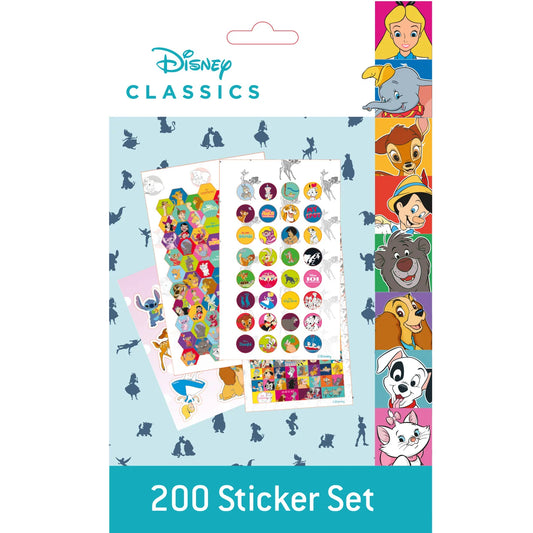 Disney Classics - 200 Sticker Set