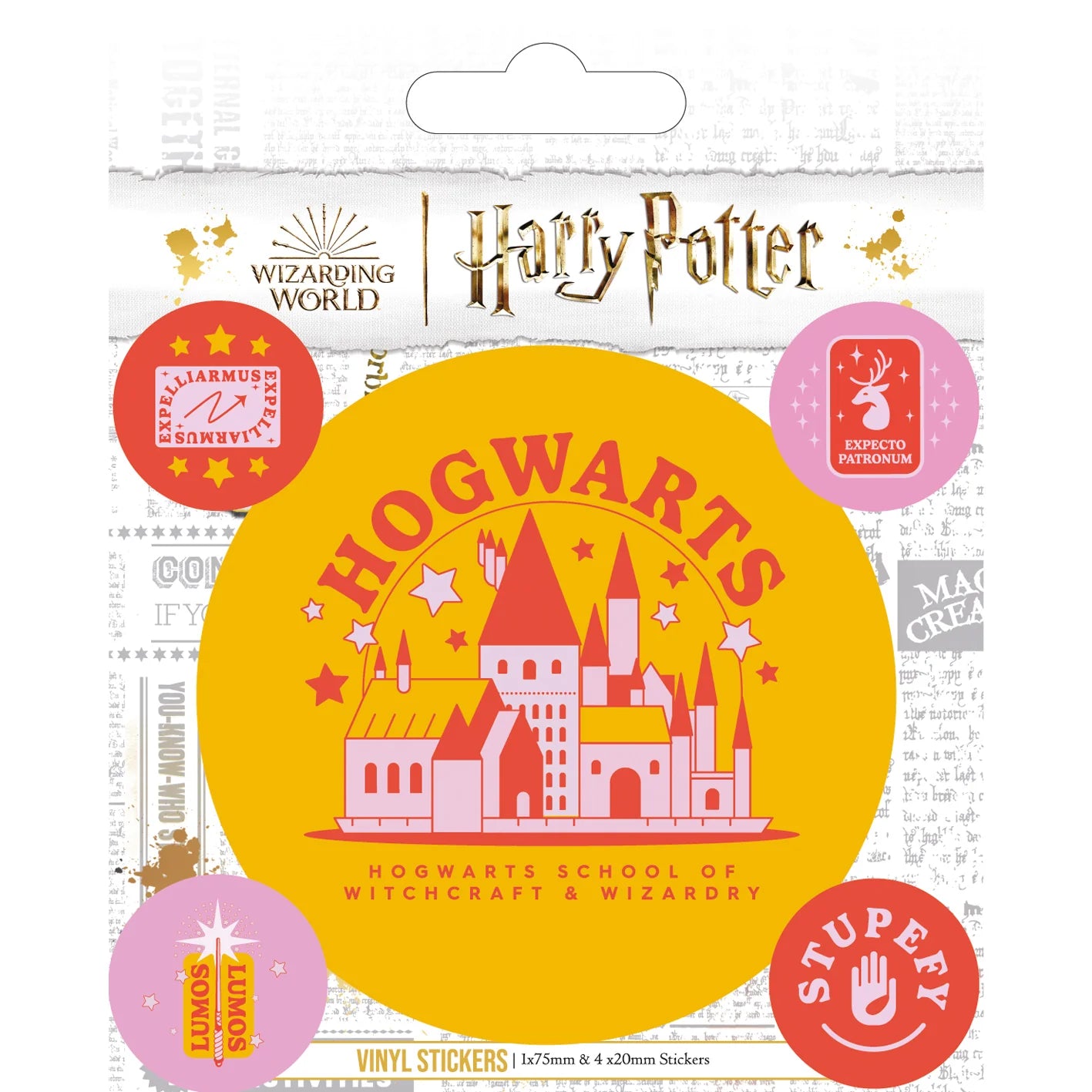 Harry Potter (Witty Witchcraft) - Vinyl Sticker Set
