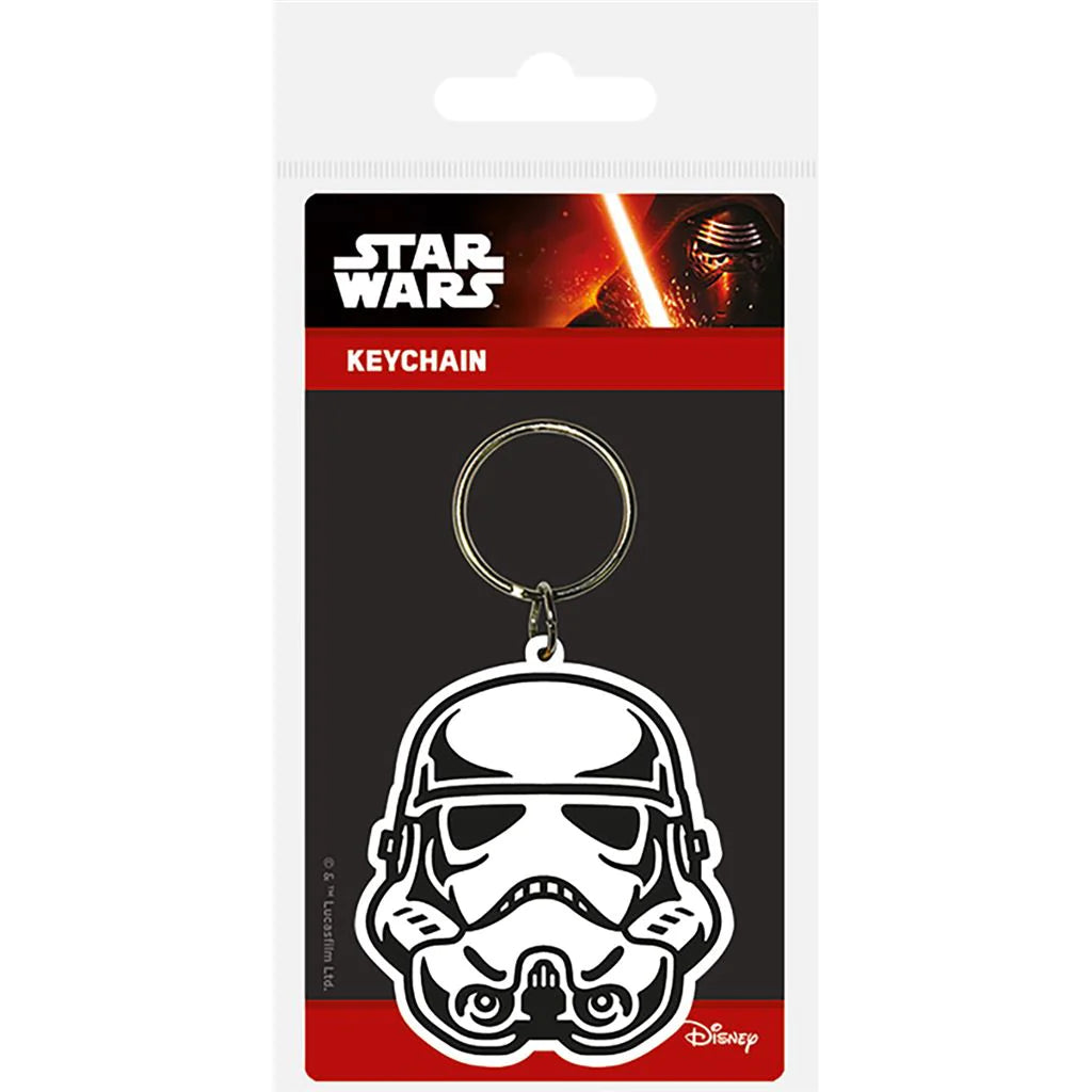 Star Wars (Storm Trooper) - Rubber Keychain
