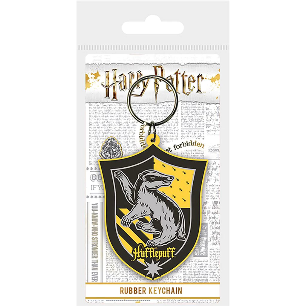 Harry Potter (Hufflepuff) - Rubber Keychain