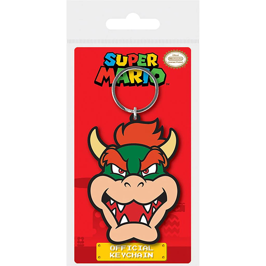 Super Mario (Bowser) - Rubber Keychain