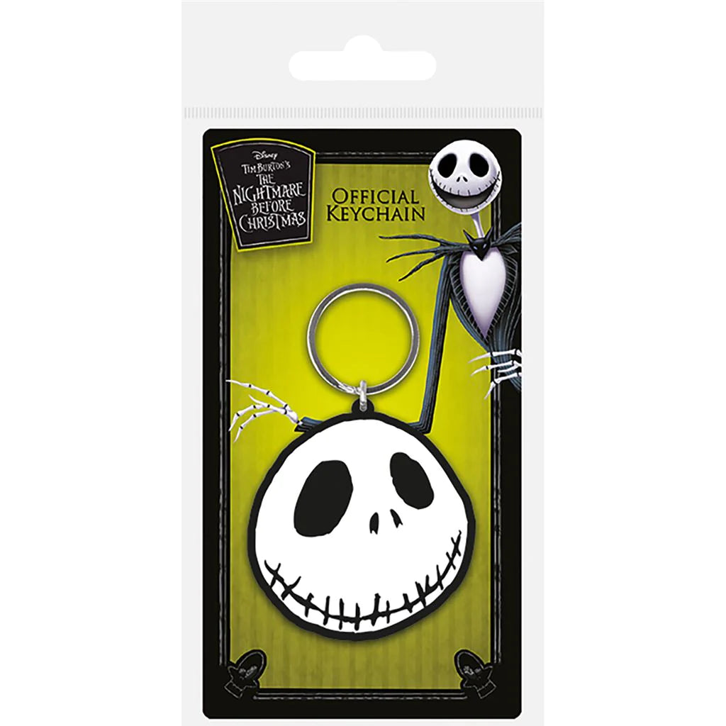 The Nightmare Before Christmas (Jack) - Rubber Keychain