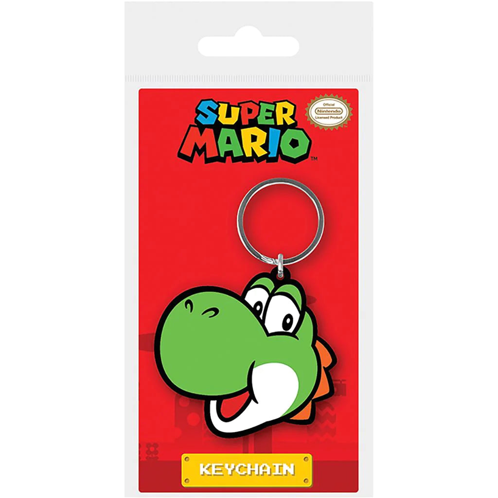 Super Mario (Yoshi) - Rubber Keychain