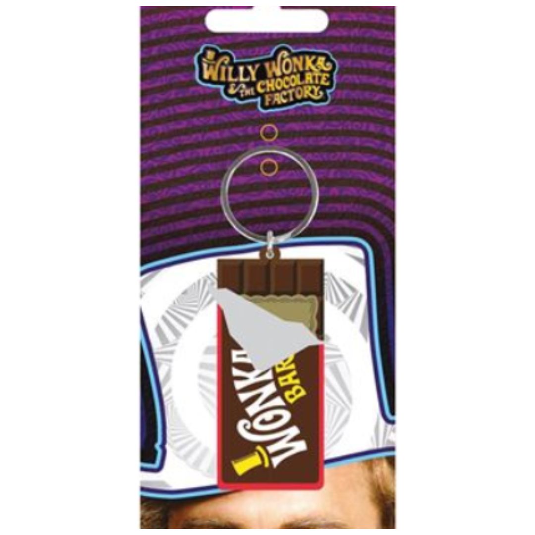 Willy Wonka & The Chocolate Factory - Rubber Keychain