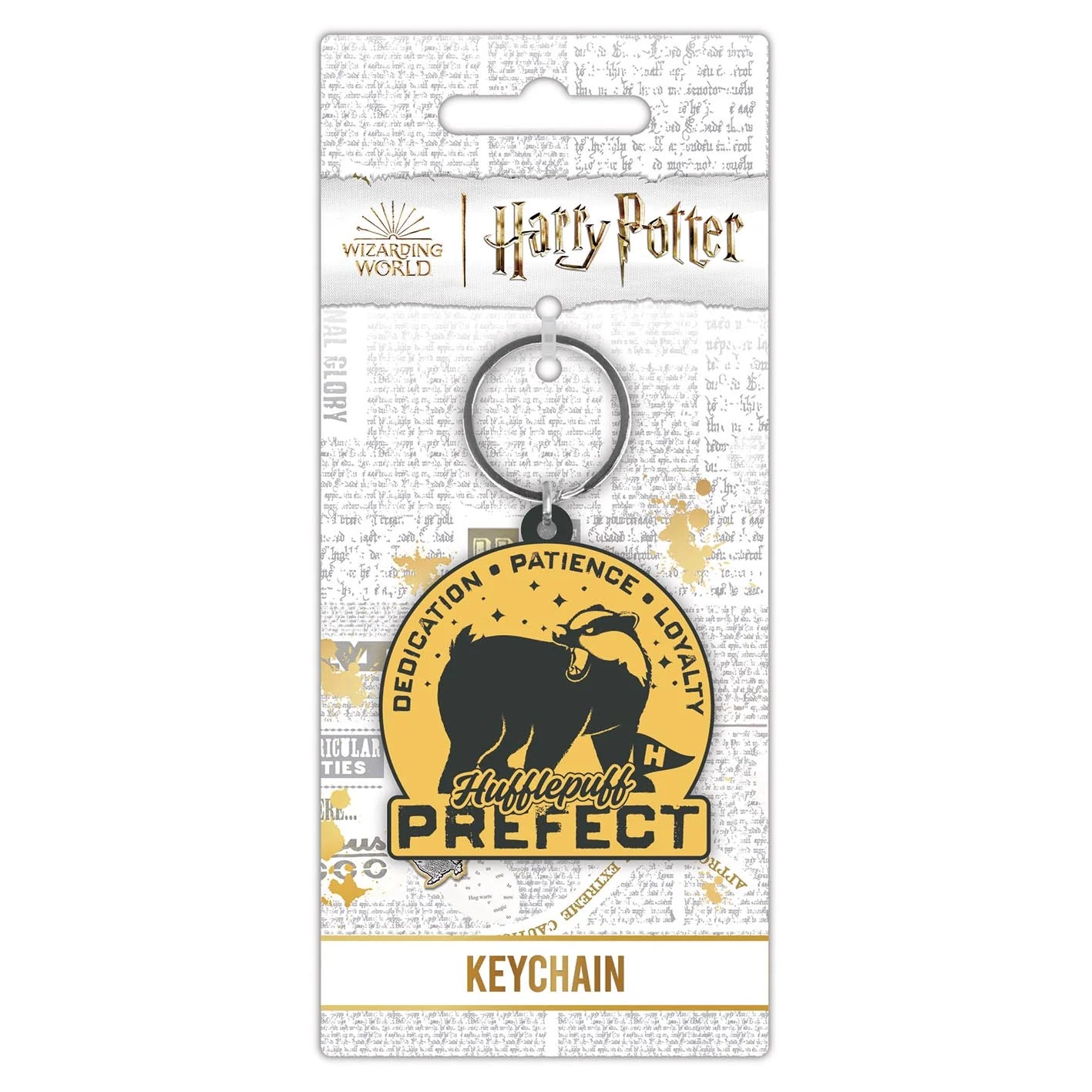 Harry Potter (Clubhouse - Hufflepuff) - Rubber Keychain