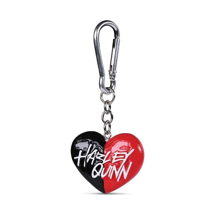Harley Quinn (Heart) - 3D Keychain