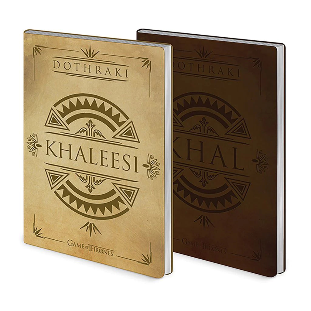 Game Of Thrones (Dothraki) - A5 Notebook Set (Flexi-Cover)