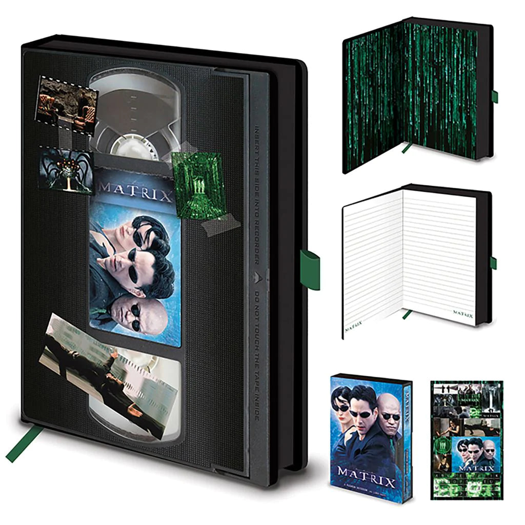 The Matrix (VHS) - A5 Premium Notebook