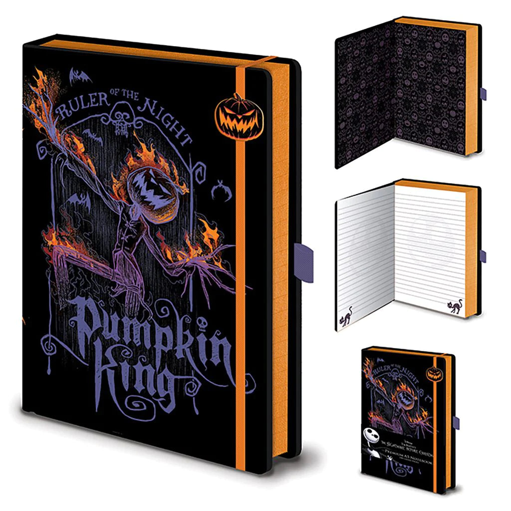 The Nightmare Before Christmas (Pumpkin King) - A5 Premium Notebook