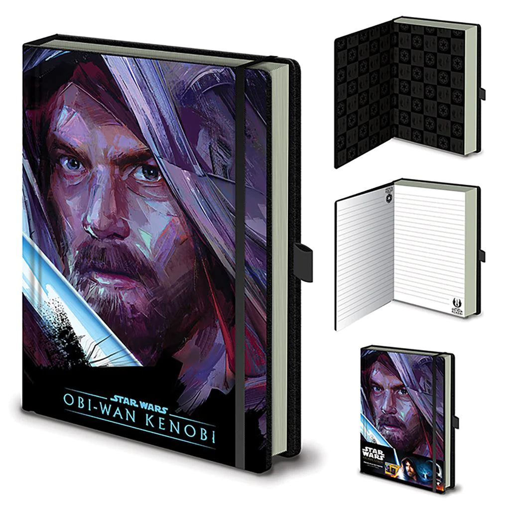 Star Wars Obi Wan Kenobi (Light Vs Dark) - A5 Premium Notebook