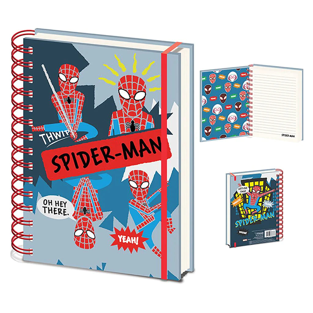Marvel (Spider-Man Sketch) - A5 Wiro Notebook