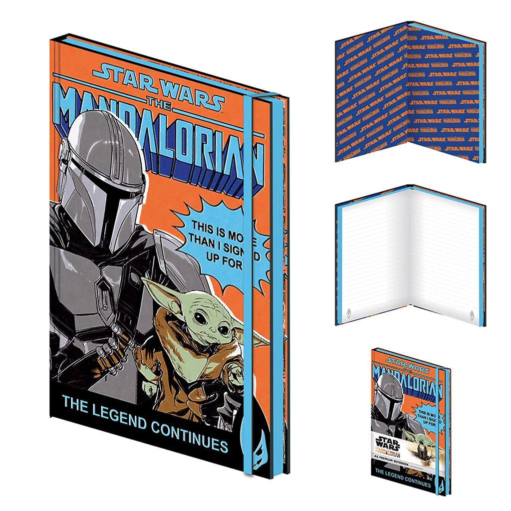 Star Wars The Mandalorian (Signed Up) - A5 Premium Notebook