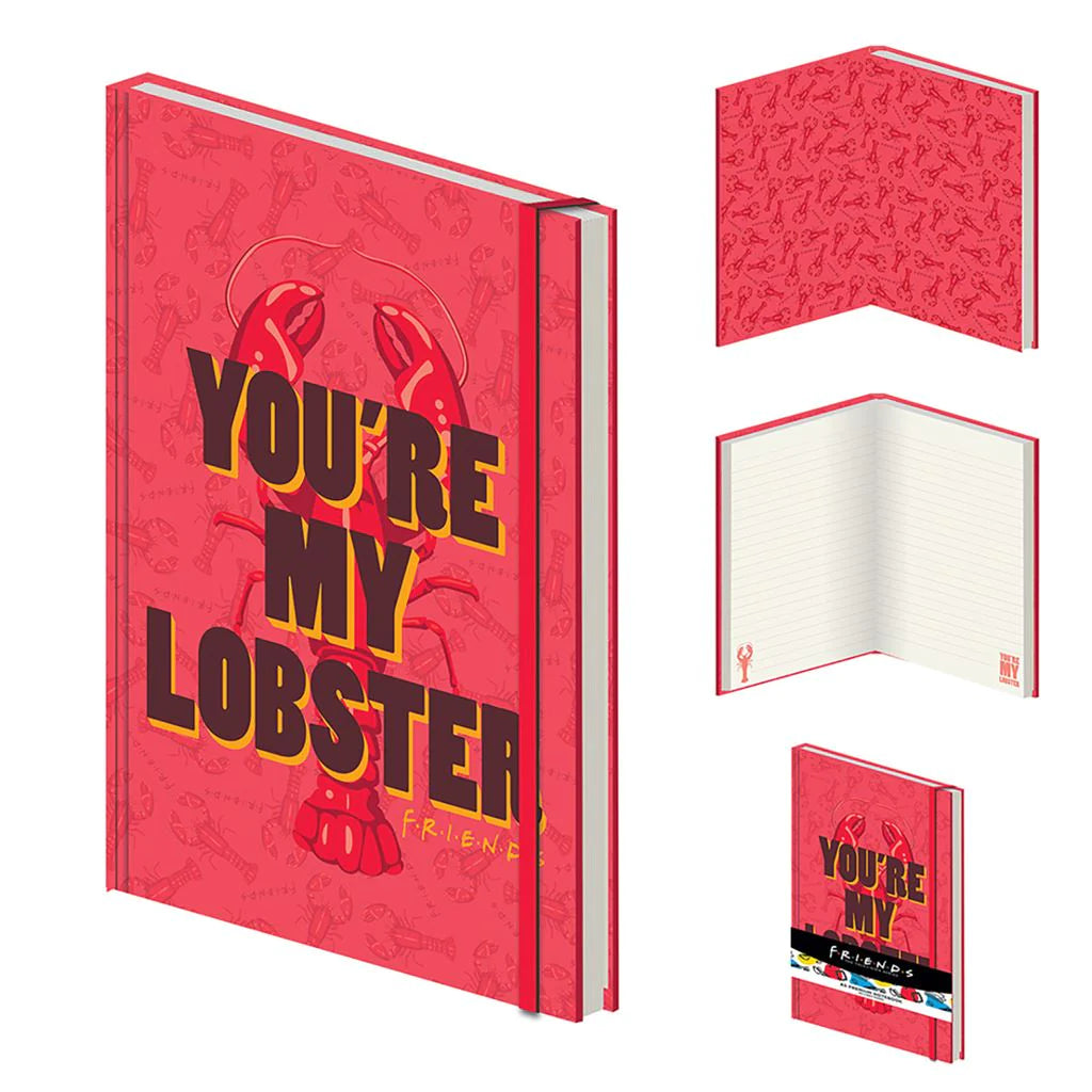Friends (You're My Lobster) - A5 Premium Notebook