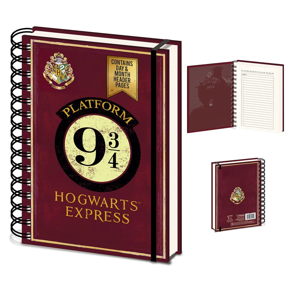 Harry Potter (Platform 9 3/4) - A5 Wiro Notebook