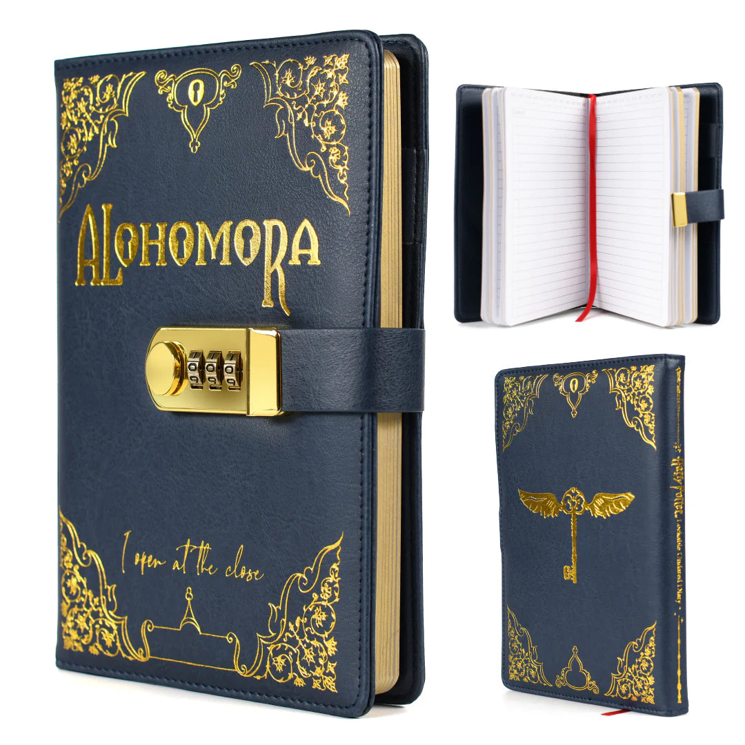 Harry Potter (Alohomora) - A5 Lockable Undated Diary