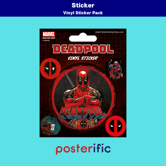 [READY STOCK] Deadpool (Stick This) - Vinyl Sticker Set