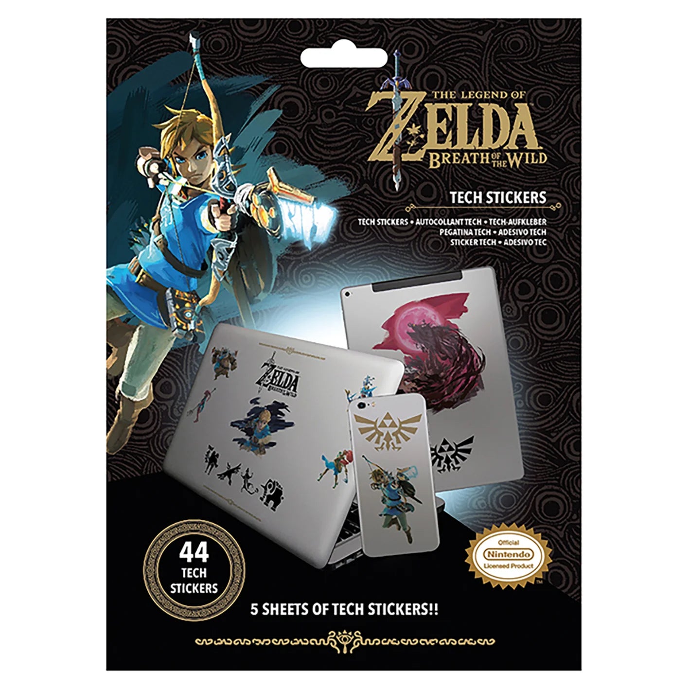 The Legend Of Zelda - Tech Sticker Set