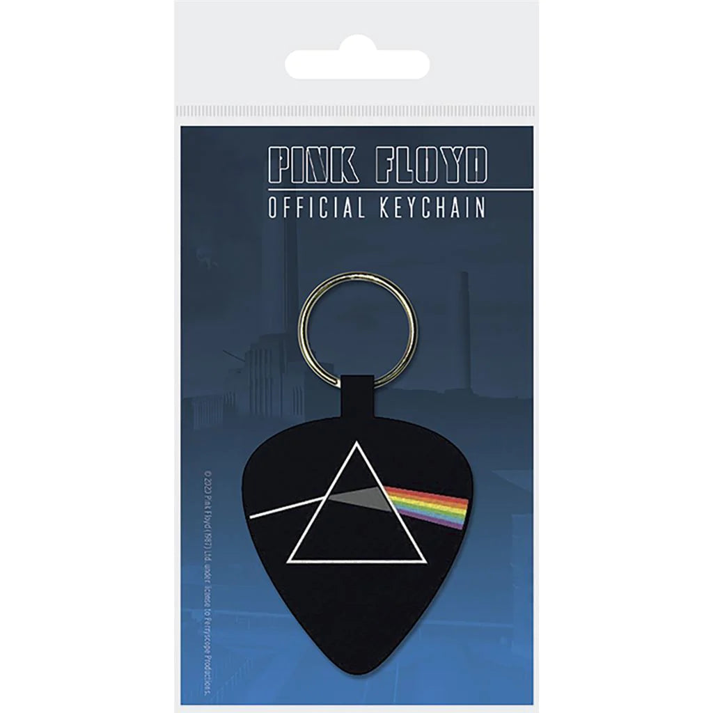 Pink Floyd (Plectrum) - Rubber Keychain