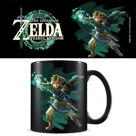 The Legend Of Zelda: Tears Of The Kingdom (Sacred Power) - Black Mug (315ml)