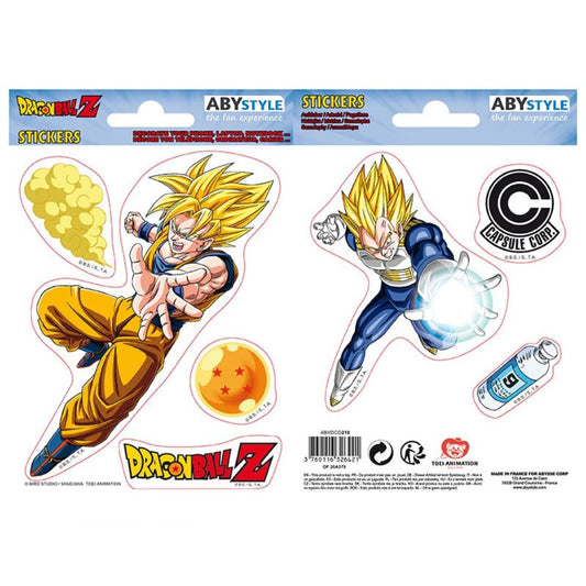 Dragon Ball (DBZ/ Goku-Vegeta) - Sticker Set