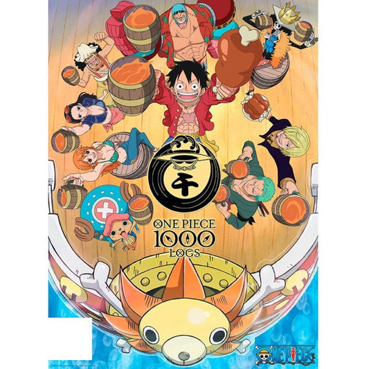 One Piece (1000 Logs Cheers) - Poster (38 cm x 52 cm)