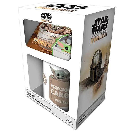 Star Wars The Mandalorian (The Child) - Gift Set (Mug, Coaster & Keychain)