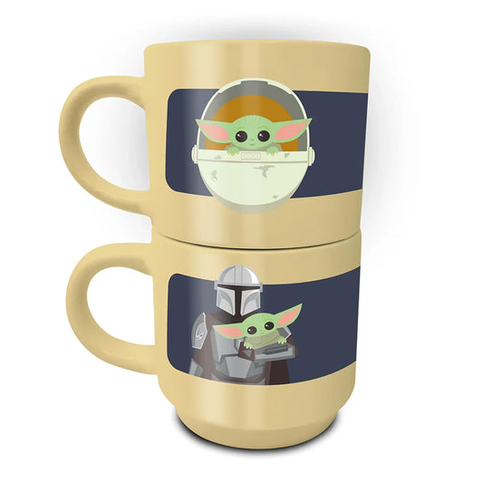Star Wars The Mandalorian (Stronger) - Stackable Mug Set